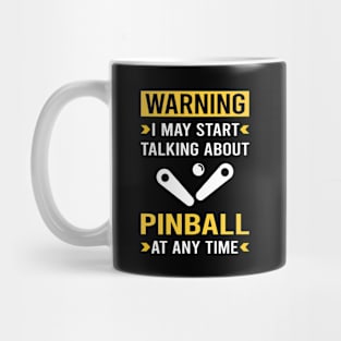 Warning Pinball Mug